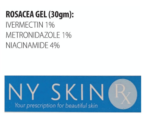 NYSkinRX Rosacea Gel, Rx only, *You must be a patient of record at NYSKINRX to purchase this product.