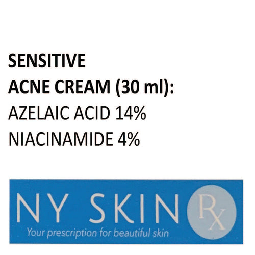 NYSkinRX Sensitive Acne Cream, Rx only, *You must be a patient of record at NYSKINRX to purchase this product.
